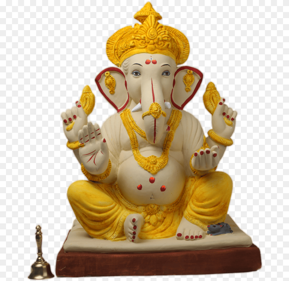 Ganesh Vectors Transparent Background Ganpati, Figurine, Baby, Person, Art Png Image