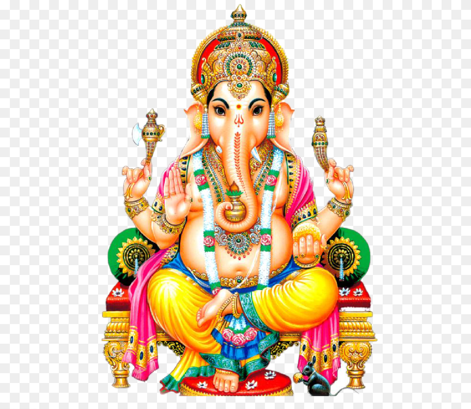 Ganesh Vinayagar Hd, Adult, Bride, Female, Person Free Png Download