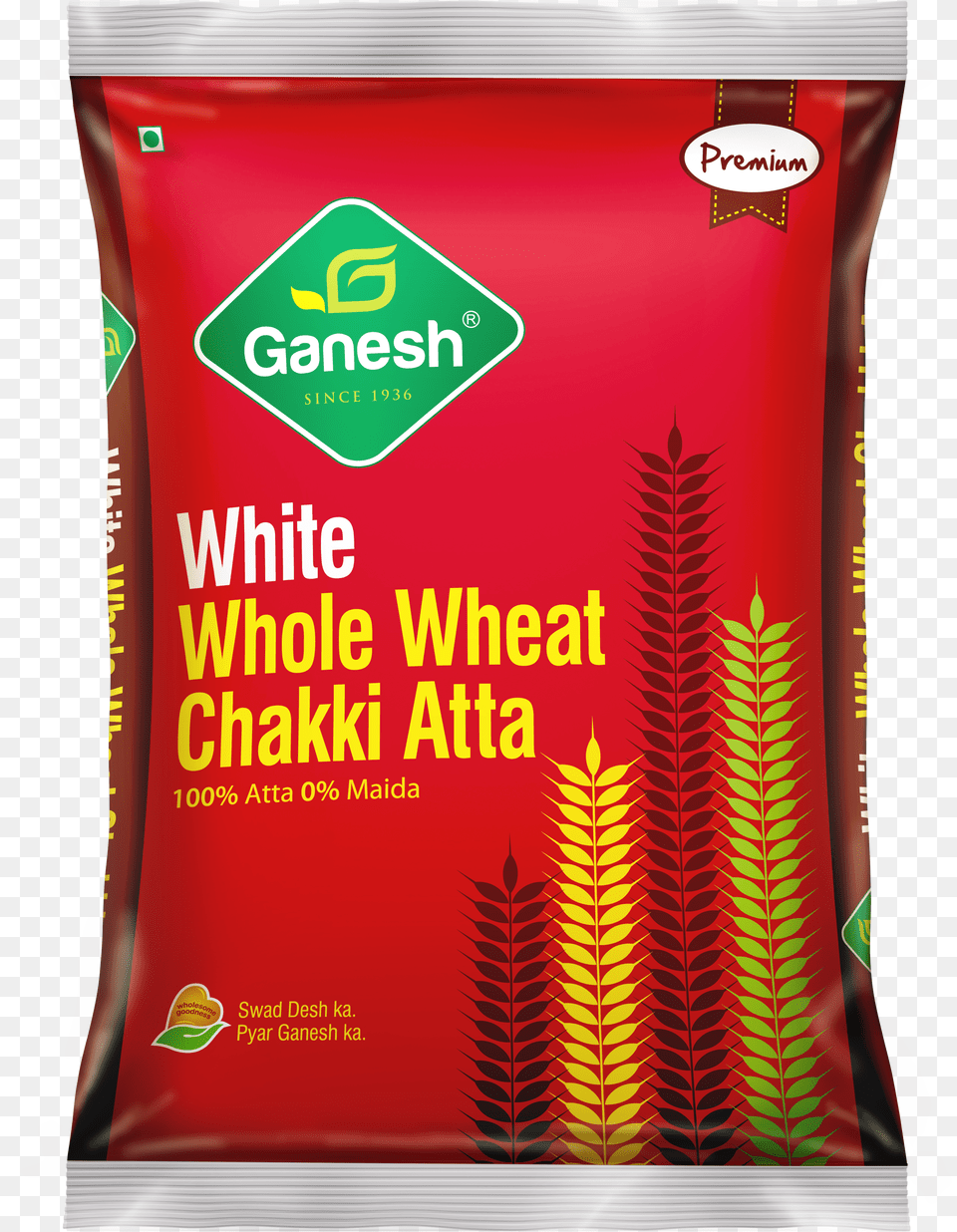 Ganesh Whole Wheat Chakki Atta, Animal, Mammal, Tiger, Wildlife Free Png