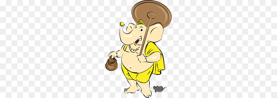 Ganesha Baby, Person, People, Cleaning Free Png Download