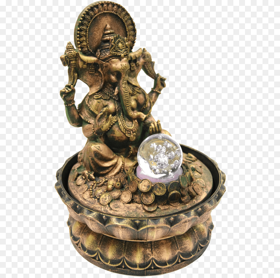 Ganesha, Figurine, Bronze, Adult, Person Free Png