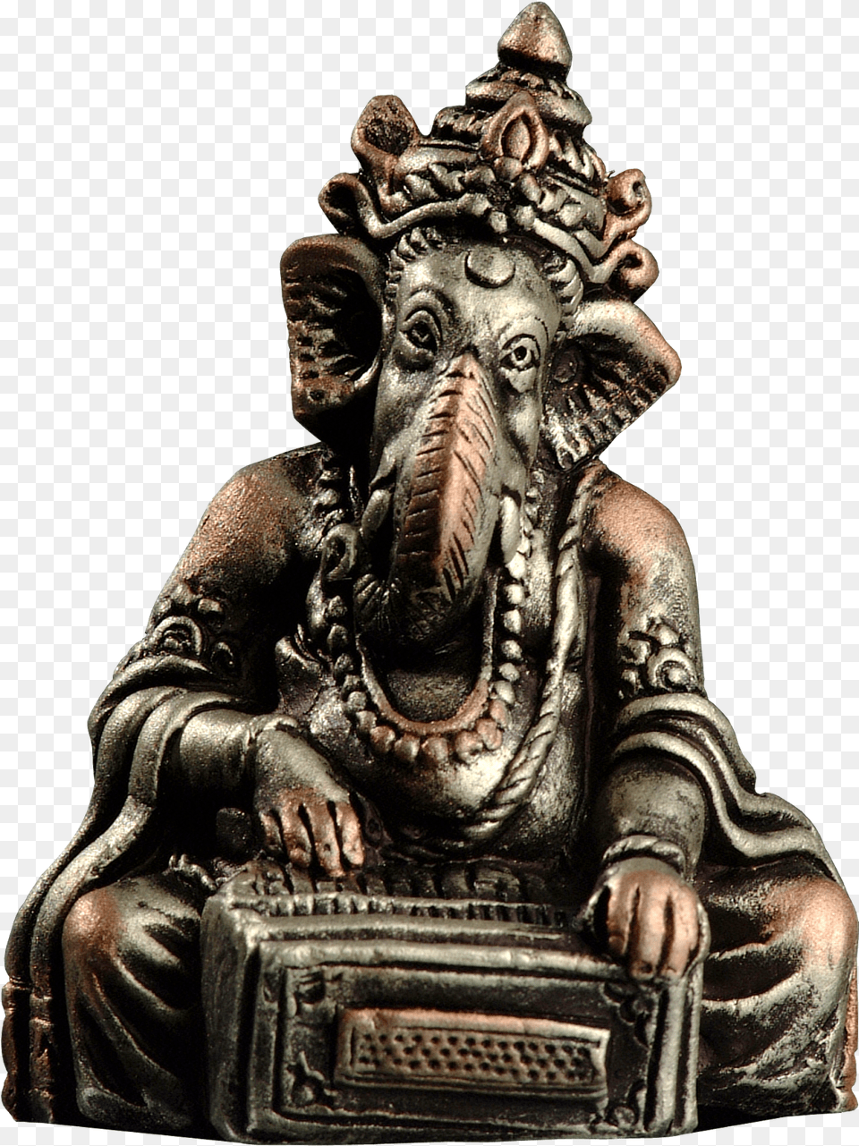 Ganesha, Bronze, Adult, Man, Male Png