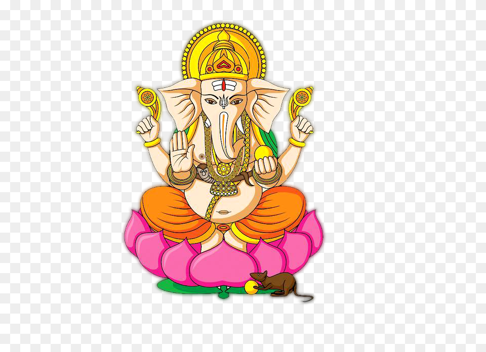 Ganesha, Art, Baby, Person, Prayer Free Transparent Png
