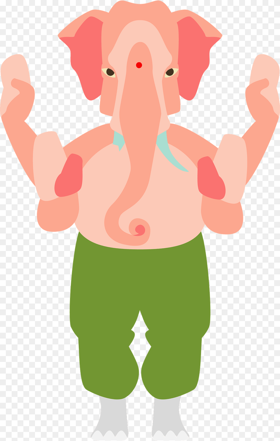 Ganesha Clipart, Baby, Person, Face, Head Png
