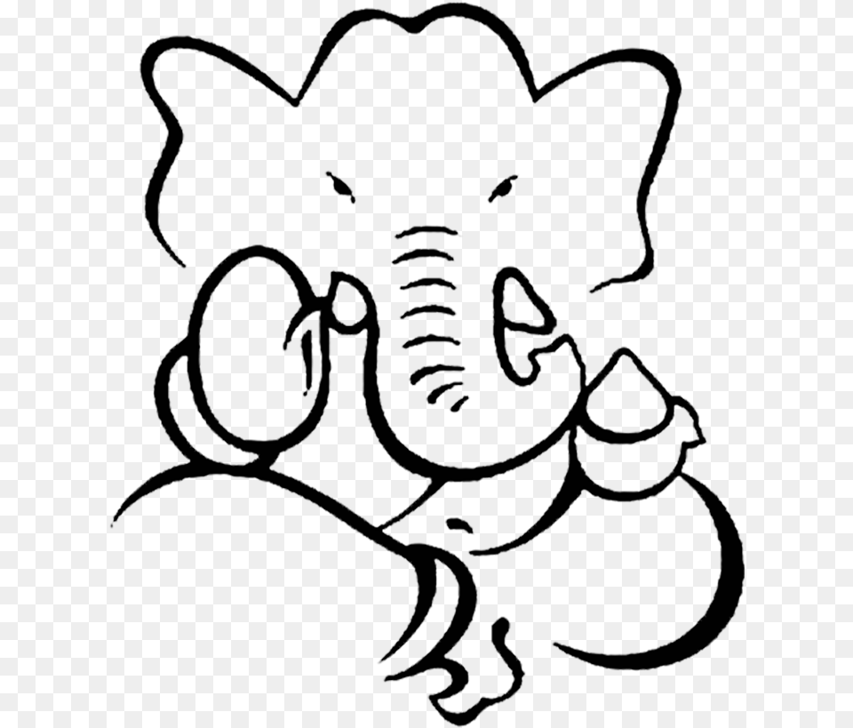 Ganesha Drawing Ganesh, Accessories, Necklace, Jewelry, Art Png Image