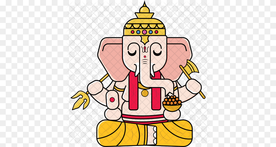 Ganesha Icon Ganesh, Nutcracker, Person, Face, Head Free Transparent Png