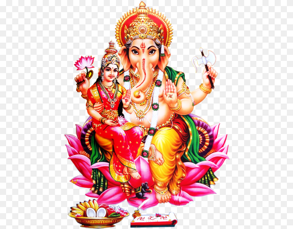 Ganesha Lakshmi Krishna Religion Mythology, Woman, Adult, Bride, Wedding Free Transparent Png