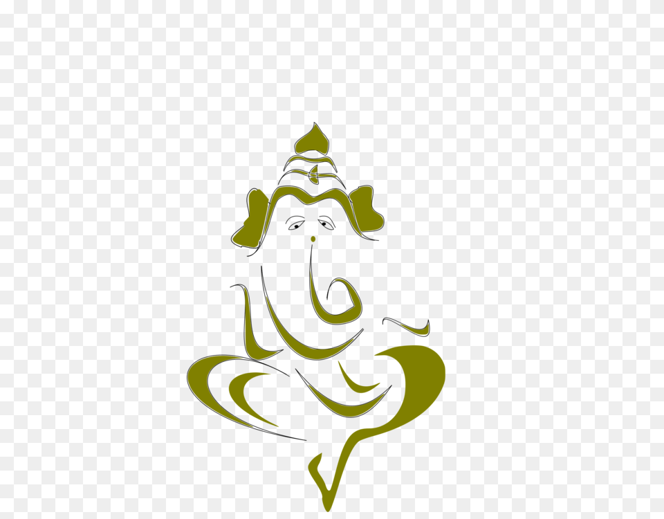 Ganesha Puja Mahadeva Computer Icons Hinduism, Person, Stencil, Logo Free Png Download