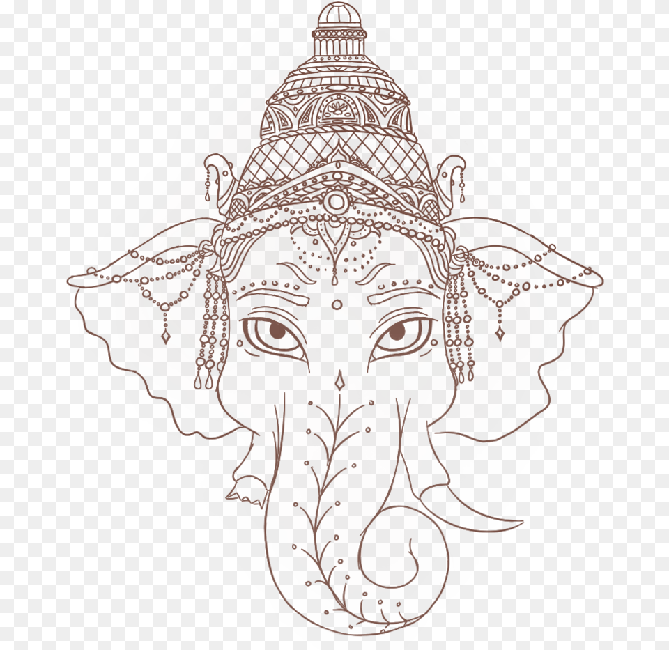 Ganesha Tattoo At Getdrawings Ganesha, Pattern, Animal, Sea Life Png Image