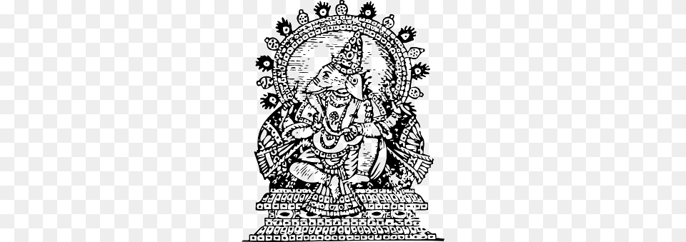 Ganesha The God Of Success, Art, Person Free Png