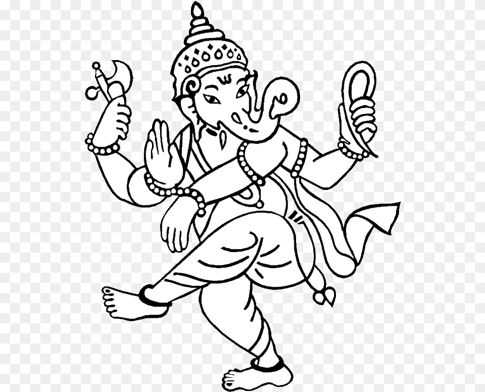 Ganeshpng Clipartsco Ganesha Drawing, Art, Baby, Person, Face Png Image