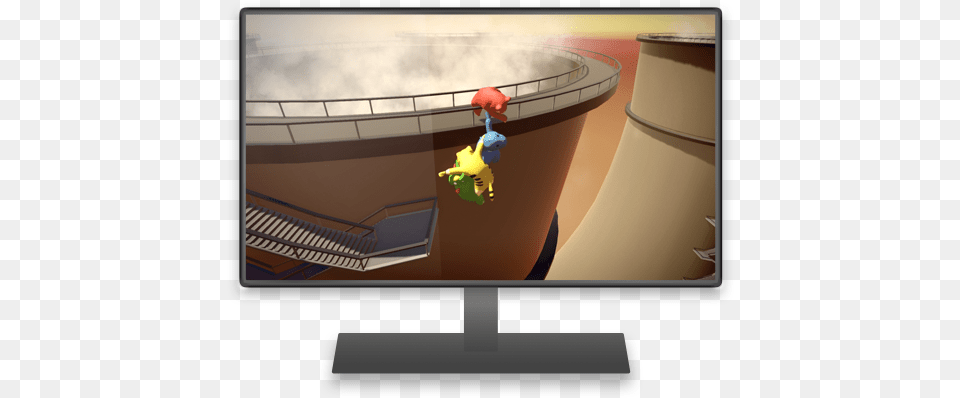 Gang Beasts, Computer Hardware, Electronics, Hardware, Monitor Png