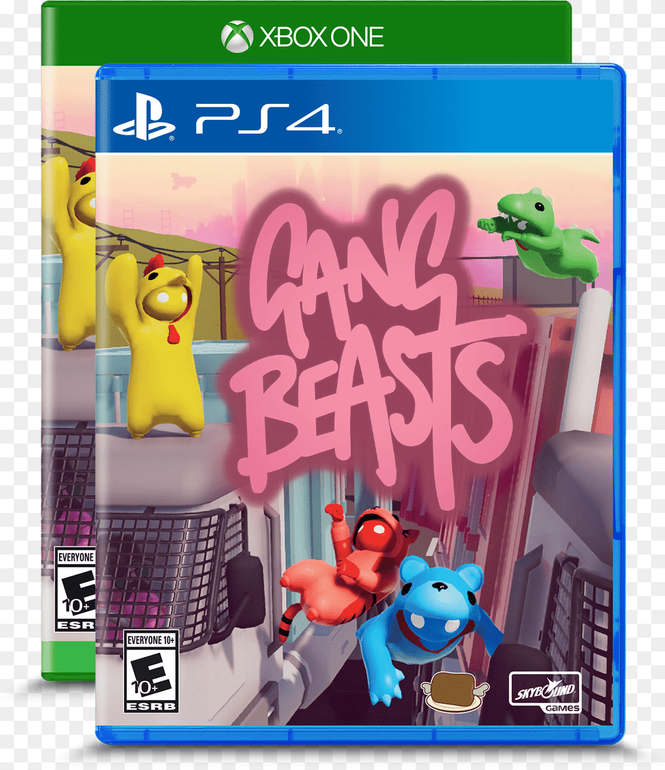 Gang Beasts Ps4 Games Gang Beast, Toy, Publication Png