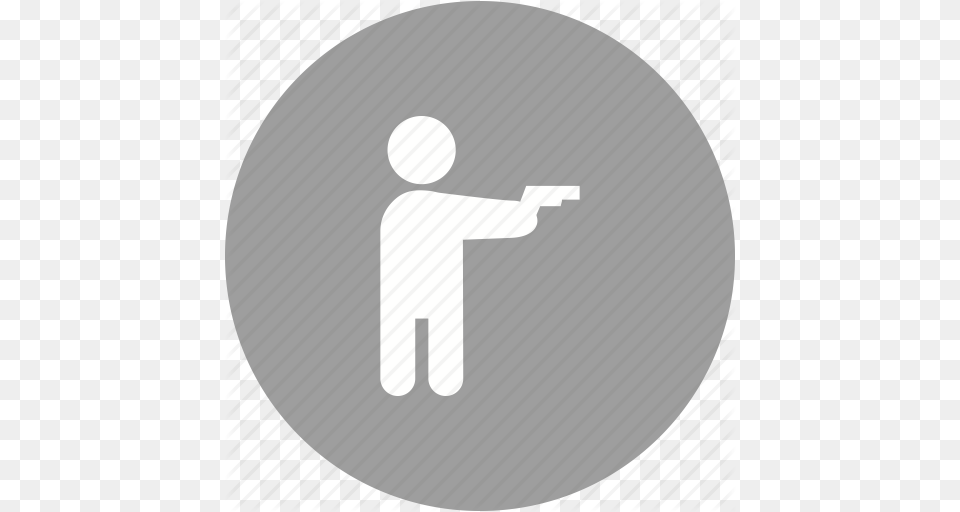Gang Gun Hand Hold Pistol Safety Weapon Icon, Firearm Free Transparent Png