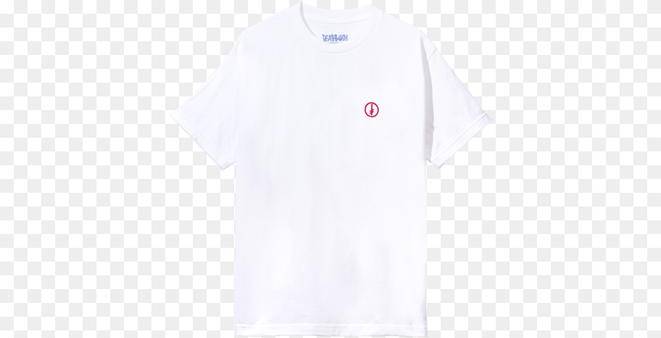 Gang Logo Circle Tee White Active Shirt, Clothing, T-shirt Png Image