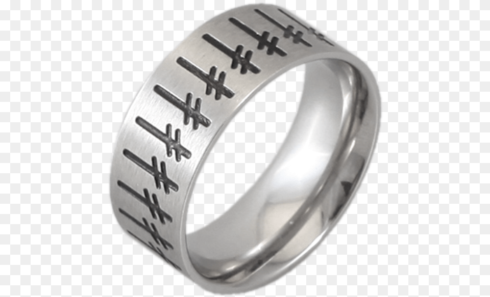 Gang Logo Ring Deathwish Ring, Accessories, Jewelry, Silver, Platinum Free Png