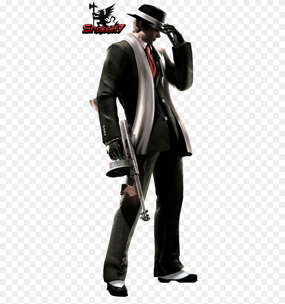 Gangster, Weapon, Firearm, Gun, Handgun Png Image