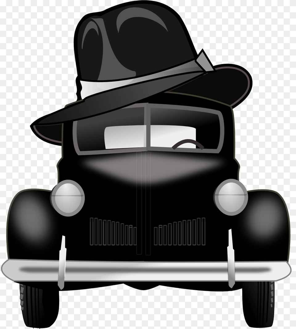 Gangster Car Mafia, Clothing, Hat, Sun Hat, Transportation Png Image