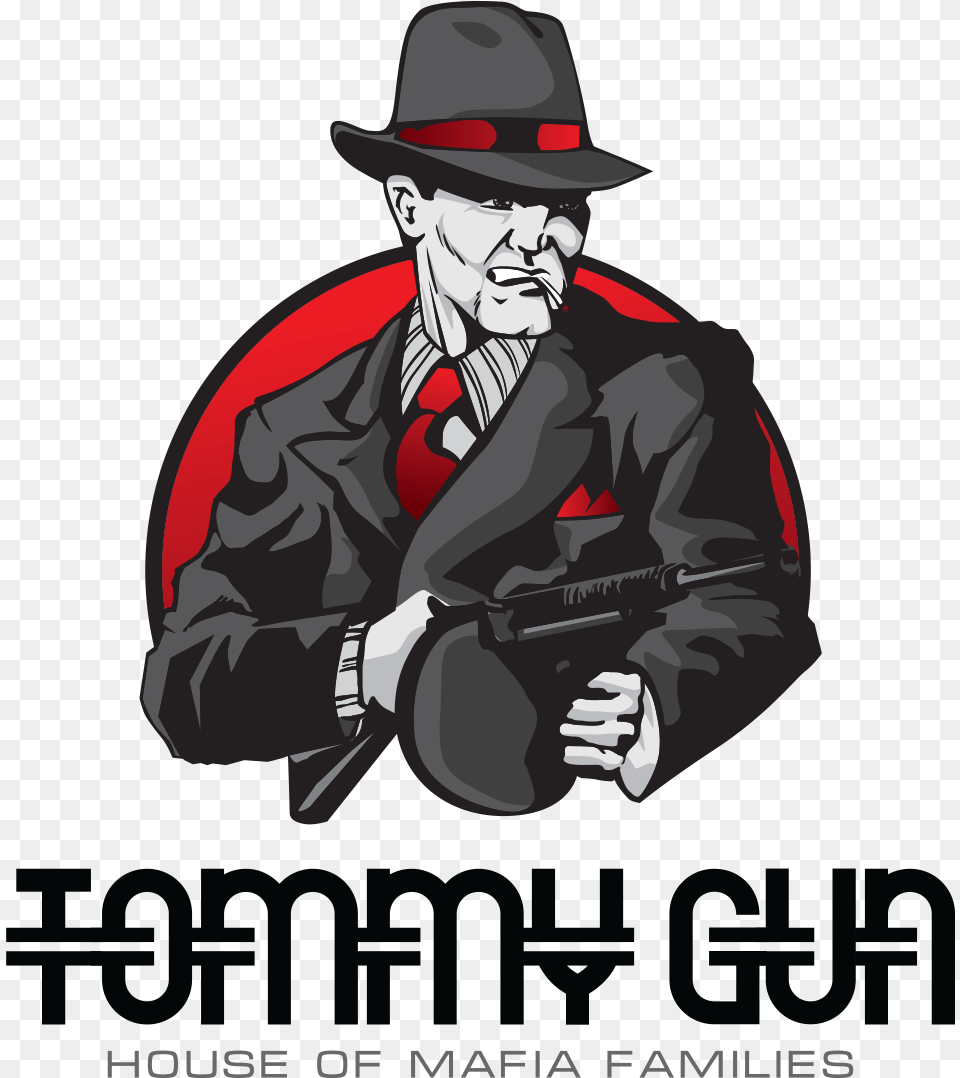 Gangster Gun Clip Art Mobster Zombie, Weapon, Clothing, Coat, Firearm Png