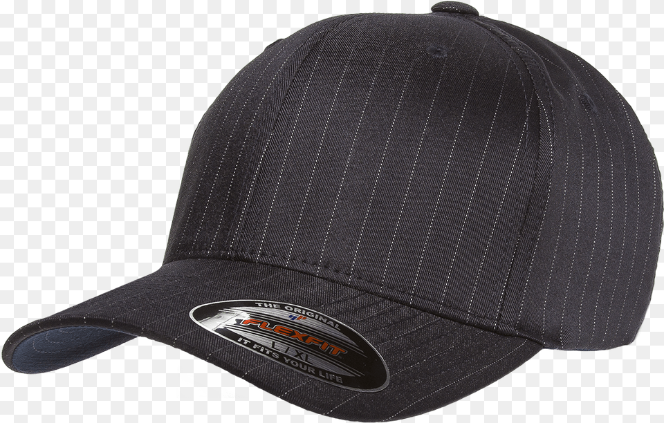 Gangster Hat 6195p Flexfit Pinstripe Cap Baseball Baseball Cap, Baseball Cap, Clothing Free Png Download