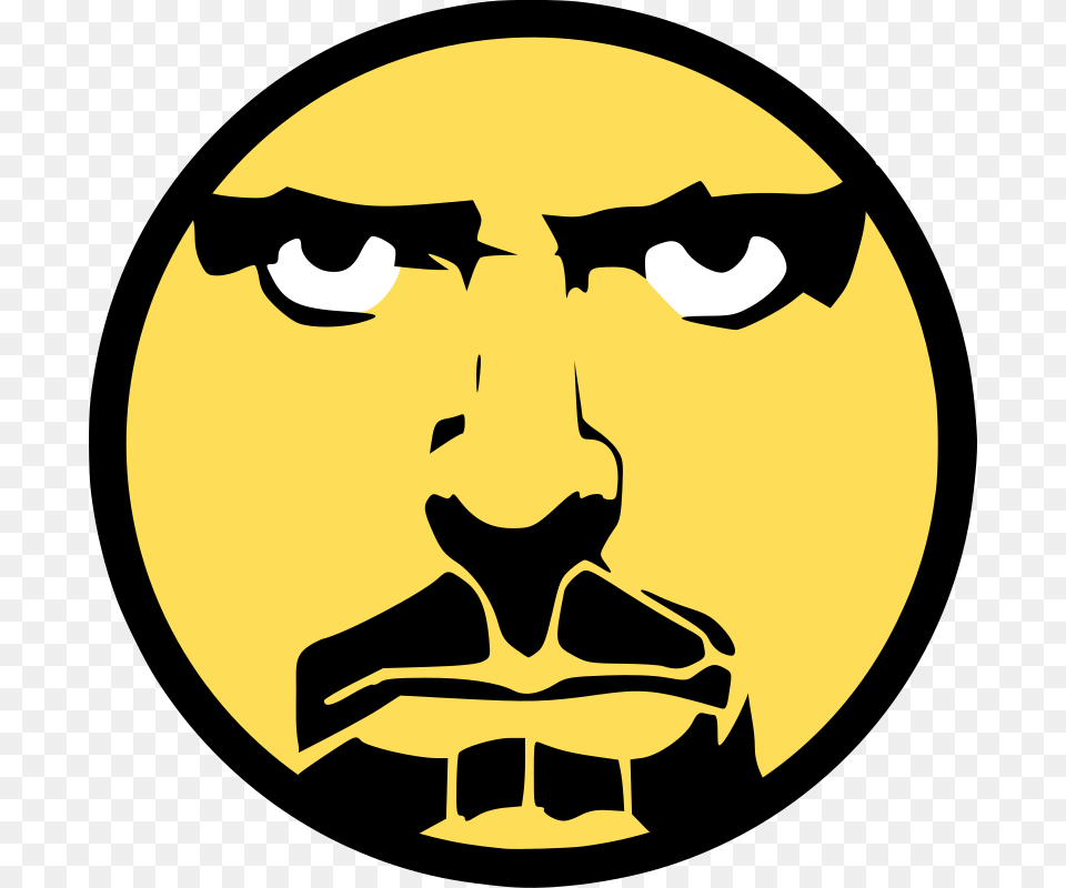 Gangster Man Stern Angry Avatar Meme Everybody Lies Dr House, Logo, Symbol, Person, Batman Logo Free Png
