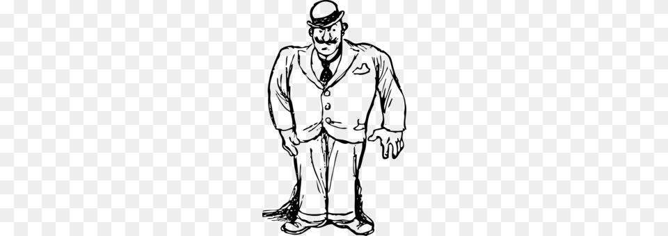 Gangster The Untouchables Computer Icons Fedora Cartoon, Gray Free Transparent Png