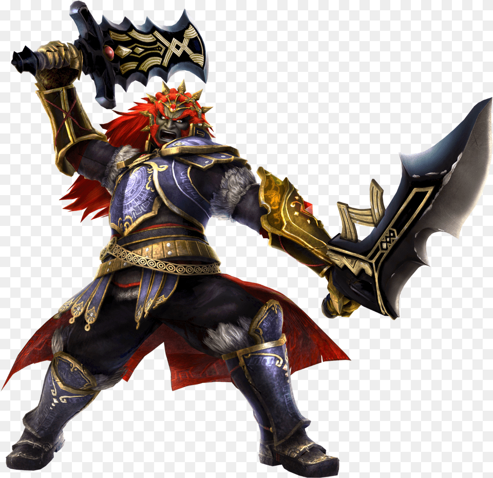 Ganon, Sword, Weapon, Person, Blade Free Transparent Png