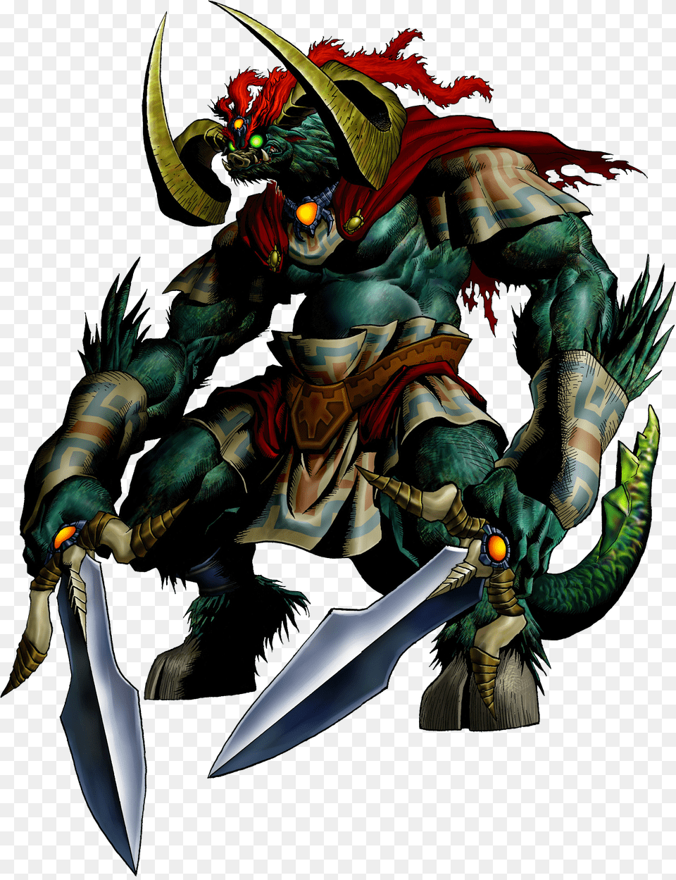 Ganon Artwork Beast Ganon Ocarina Of Time, Person, Electronics, Hardware Png