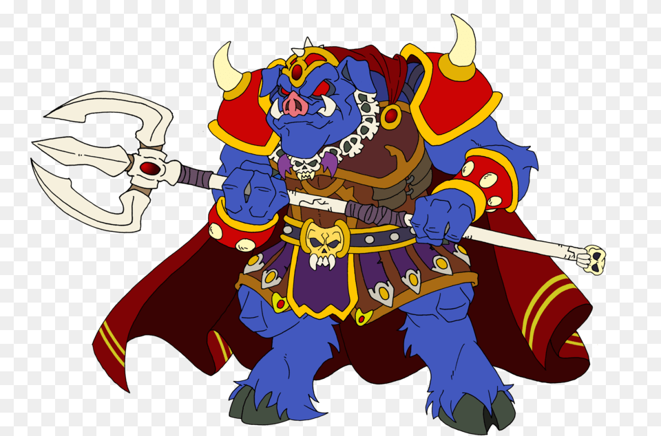 Ganon Blue Pig Ganon, Baby, Person Png Image
