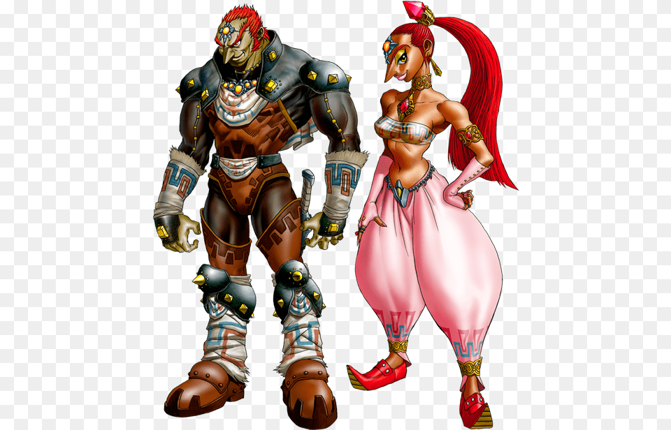 Ganondorf Is A Gerudo, Adult, Publication, Person, Woman Free Transparent Png