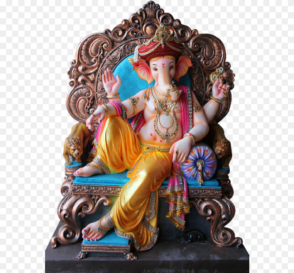 Ganpati Bappa Images Picsart Editing, Adult, Female, Person, Woman Free Transparent Png