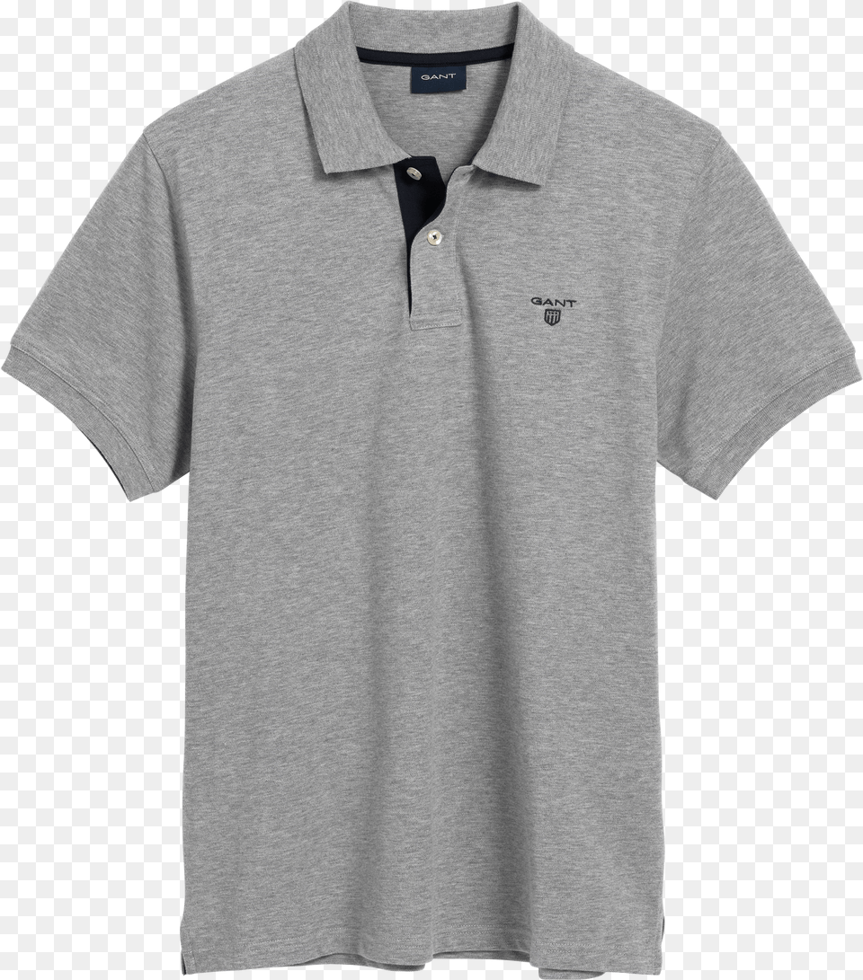 Gant Mens Short Sleeve Polo Shirt Ss19 Polo Shirt, Clothing, T-shirt, Home Decor, Linen Png Image