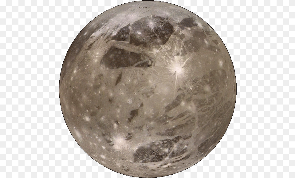 Ganymede Moons Of Jupiter Galilean Ganymede Moon, Astronomy, Nature, Night, Outdoors Free Png