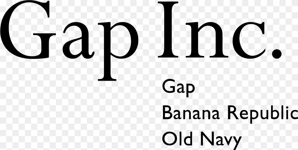 Gap Inc Logo Gap Inc Logo, Gray Free Png