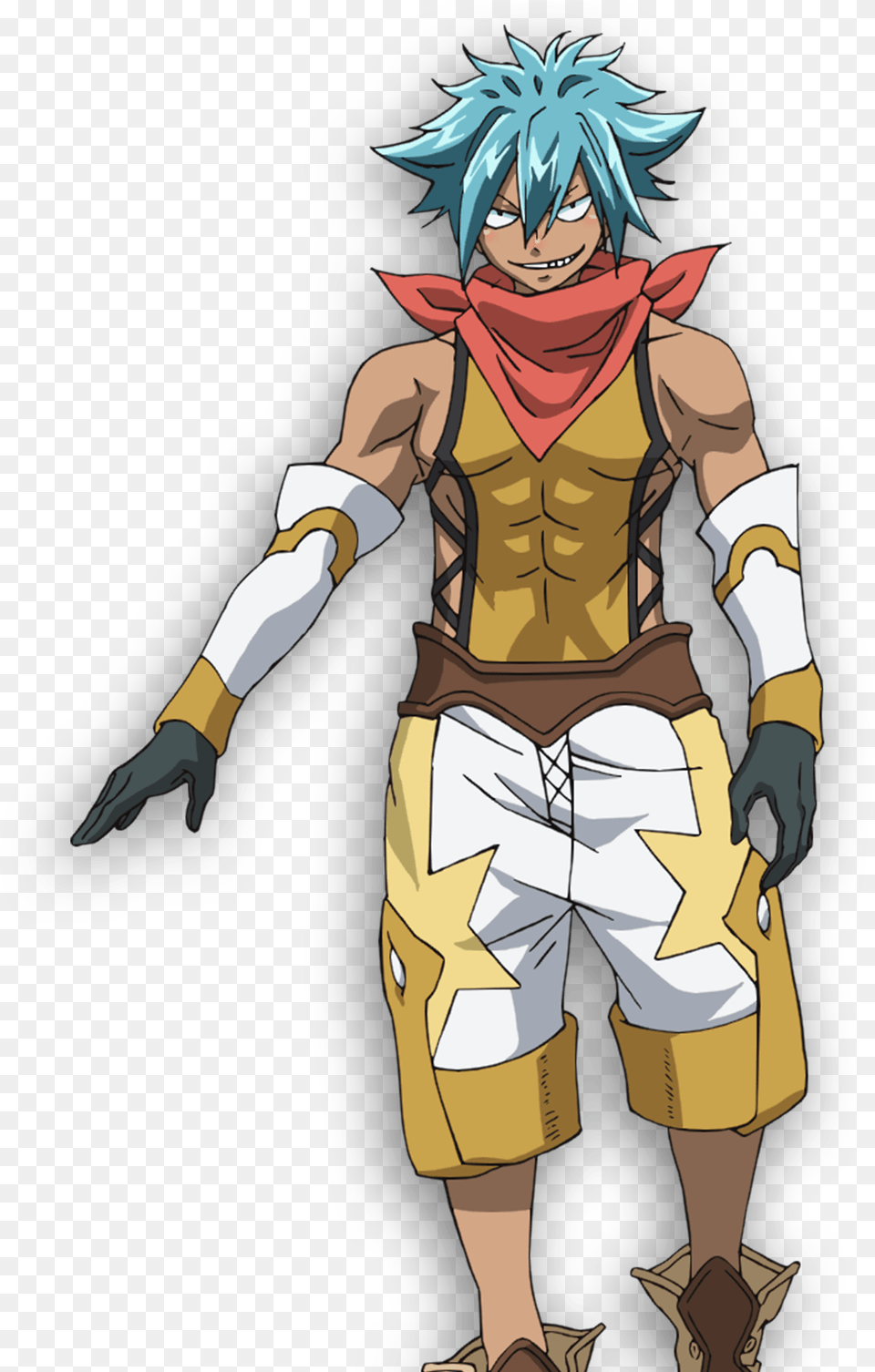 Gapri Full Body Nathan Sharp Fairy Tail, Book, Comics, Publication, Person Free Png
