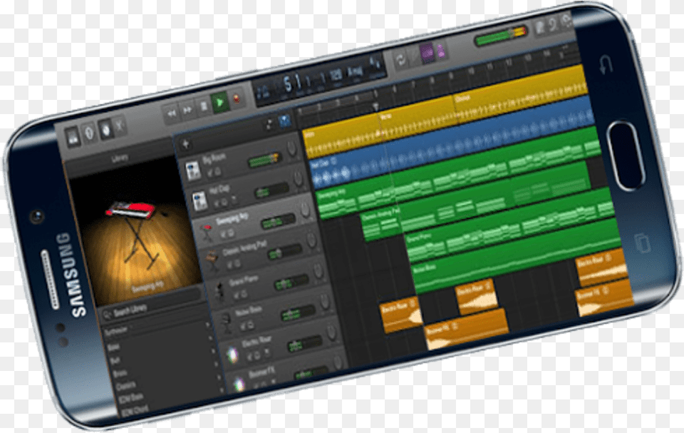 Garage Band 2018 For Android Download Download Garageband Apk, Electronics, Mobile Phone, Phone, Screen Free Png