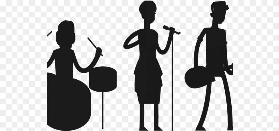 Garage Band Clipart, Group Performance, Leisure Activities, Music, Music Band Png
