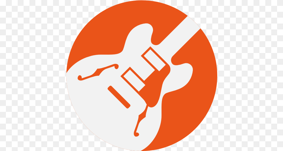 Garage Band Garageband Logo, Guitar, Musical Instrument, Food, Ketchup Free Transparent Png