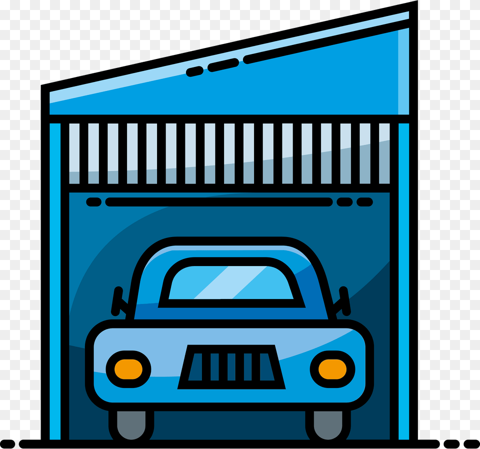 Garage Clipart, Indoors, License Plate, Transportation, Vehicle Png