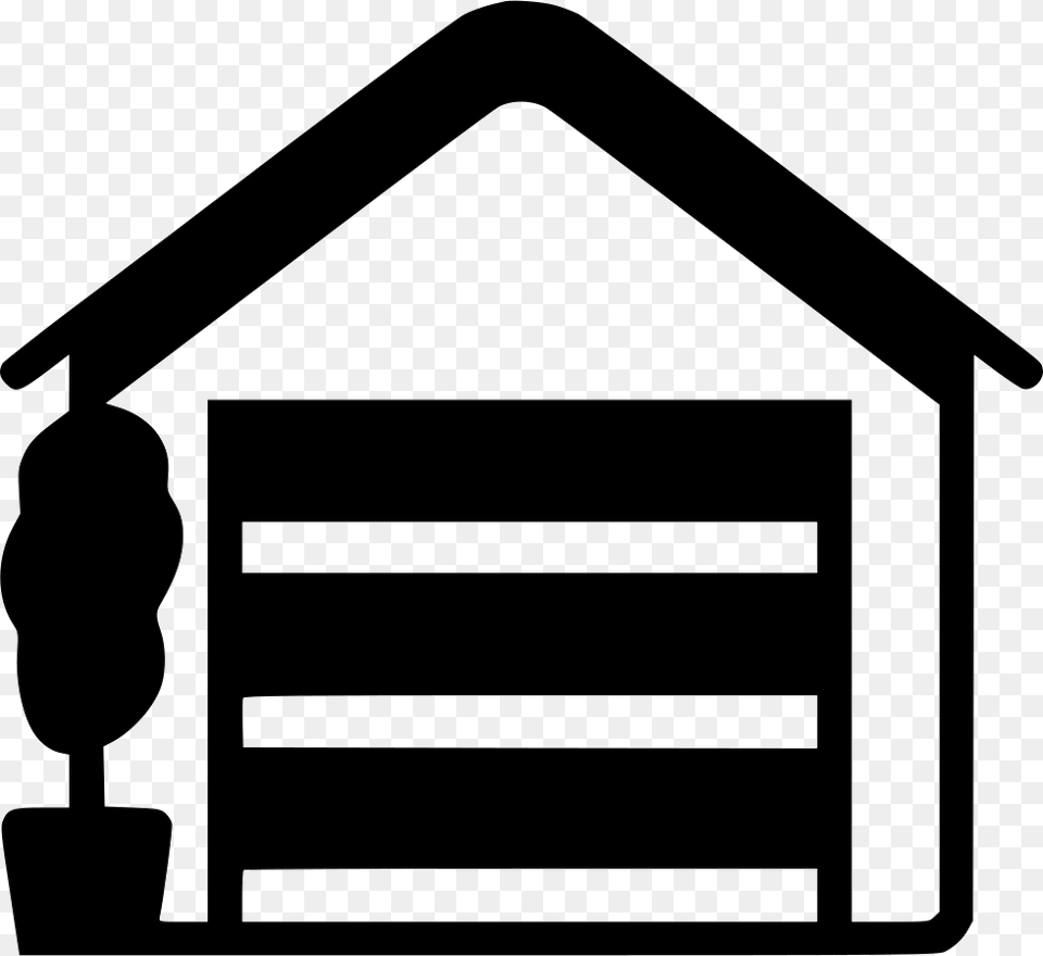 Garage Door Garage Door Icon, Dog House Free Png Download