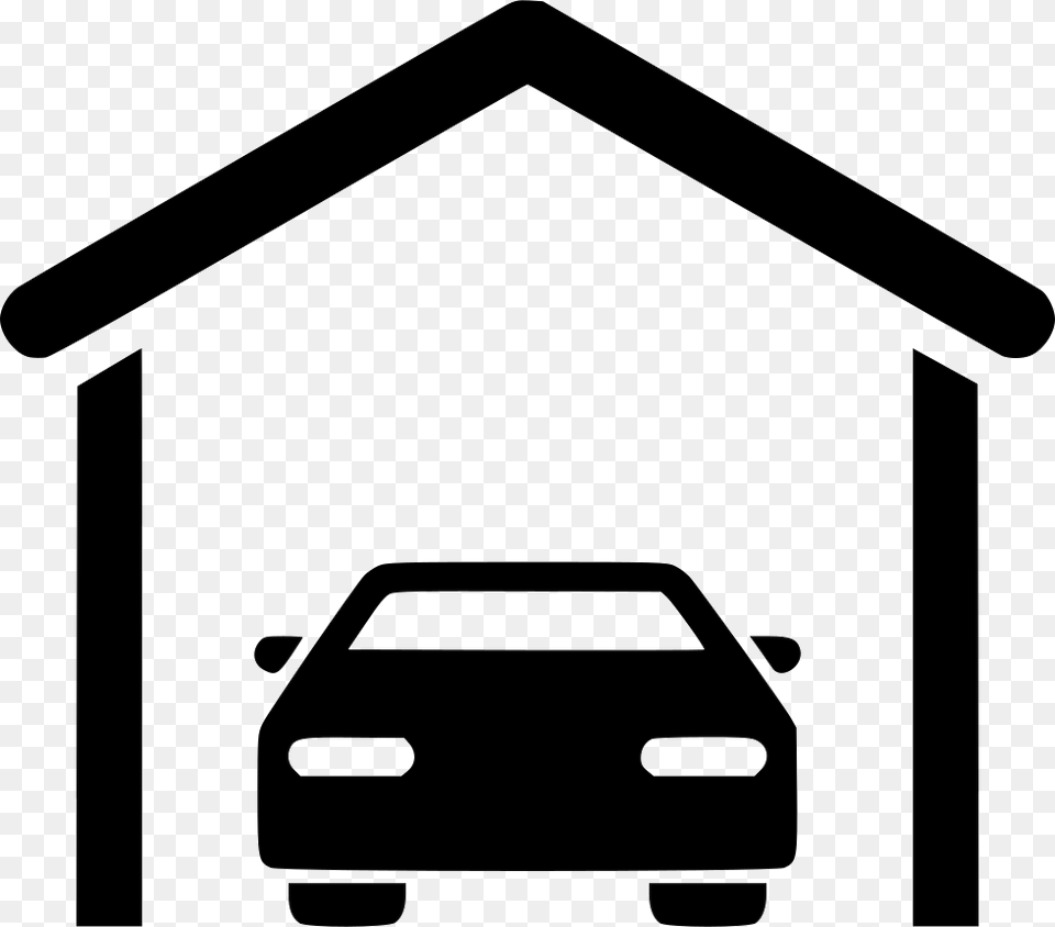 Garage Icon, Car, Transportation, Vehicle, Indoors Png Image