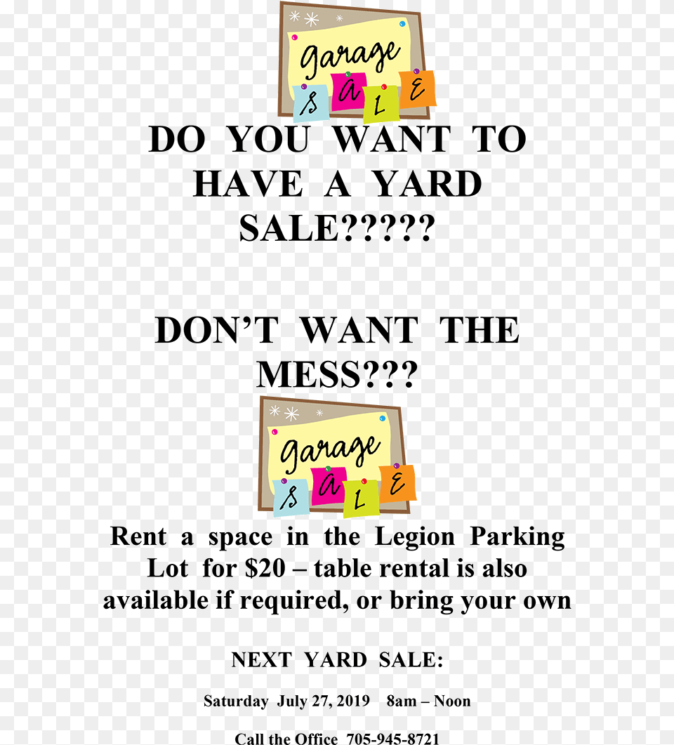 Garage Sale, Advertisement, Poster, Text Free Transparent Png