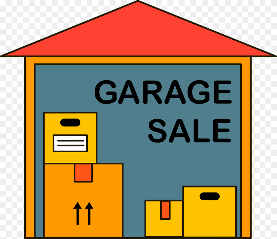 Garage Sale Clipart, Architecture, Outdoors, Shelter, Building Free Png