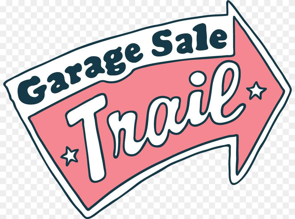 Garage Sale Trail 2019, Sticker, Logo, License Plate, Transportation Free Png Download