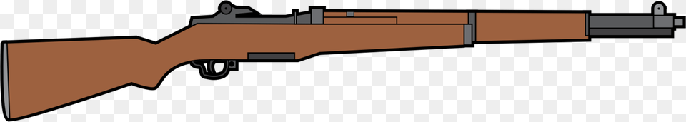 Garand Rifle Clipart, Firearm, Gun, Weapon Png Image