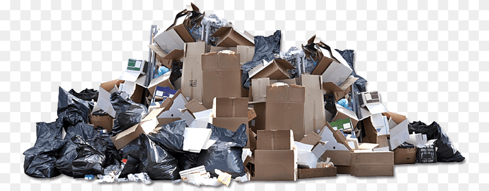Garbage, Trash, Box, Cardboard, Carton Free Png Download