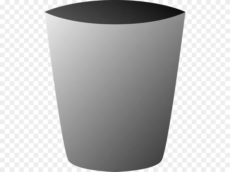 Garbage Bin Can Glass Recycle Bin Refuse Trash Open Trash Can Clip Art, Cup, Cylinder, Blackboard, Jar Png Image