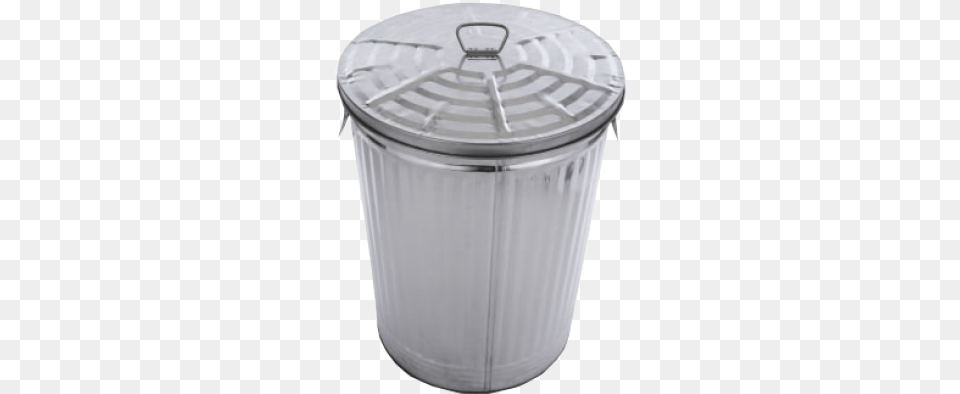 Garbage Can, Tin, Trash Can Png