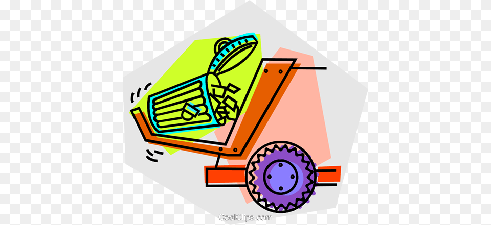 Garbage Can And Garbage Truck Royalty Vector Clip Art, Grass, Lawn, Plant, Bulldozer Free Png
