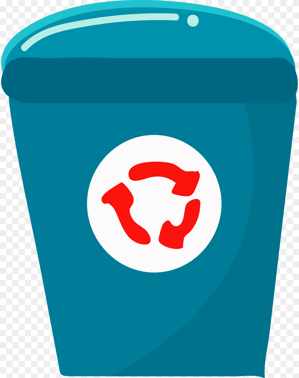 Garbage Can Clipart, Recycling Symbol, Symbol, Food, Ketchup Free Png Download